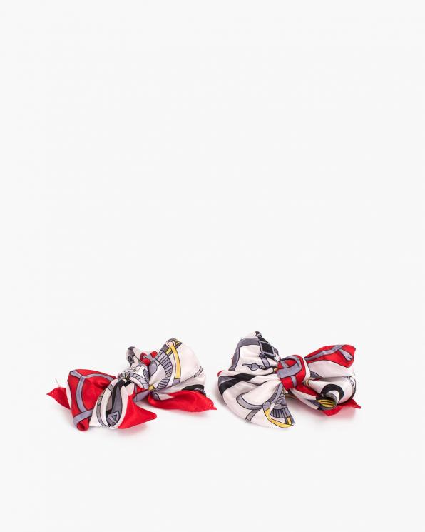 Czerwone kokardki apaszki do butów COQ-1147
