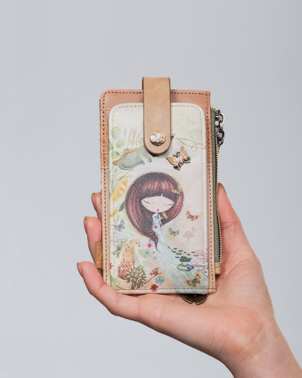 Wielokolorowy portfel damski Anekke 096-907-310-23