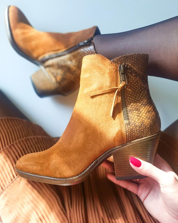 Rude kowbojki welurowe z motywem 091 577-003 COGN